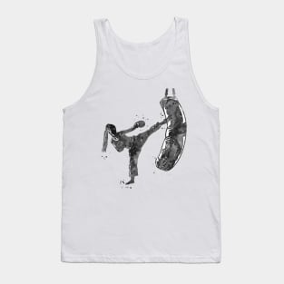 Kickbox Female Martial Artist Tank Top